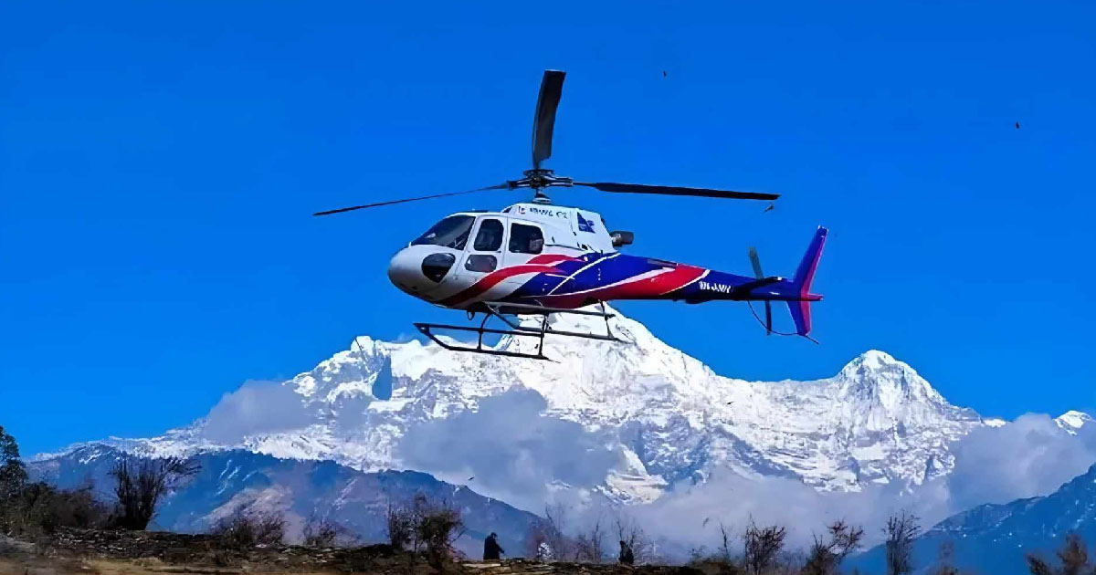 नेपालमा बढ्यो पर्यटकीय गतिविधि, हेलिकप्टर थप्दै एयरलाइन्स कम्पनीहरू