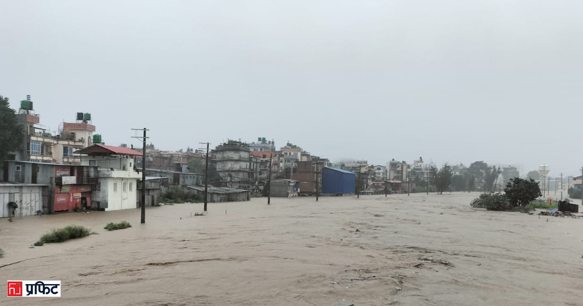 अविरल वर्षाले देशभरको जनजीवन प्रभावित, काठमाडौं उपत्यकाका अधिकांश स्थान डुबानमा, ठाउँ-ठाउँमा पहिरो