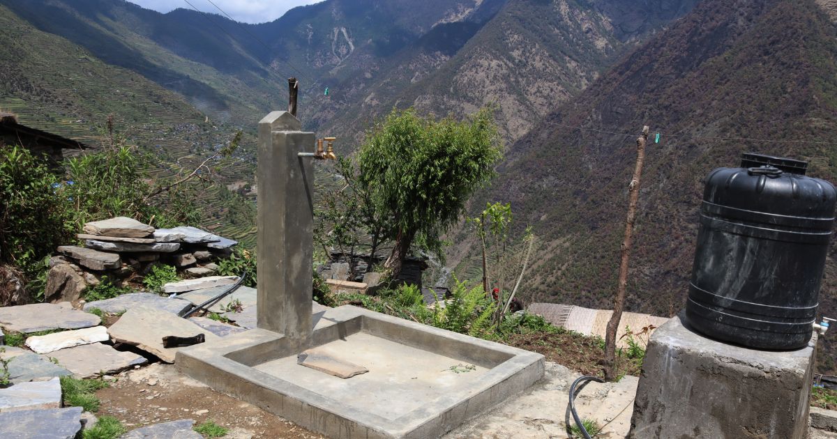 तमानखोलाको नर्जा खानीमा खानेपानीको सुविधा, ११७ घरमा धारा जडान
