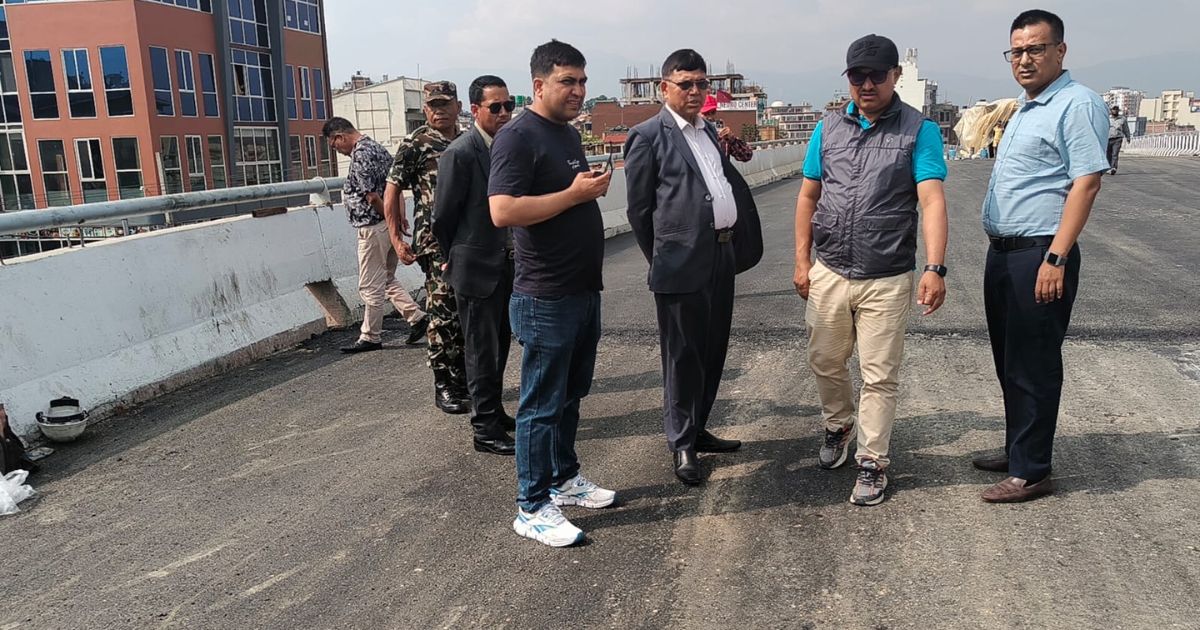 चार दिनपछि फ्लाइओभरबाटै गाडी चल्ने