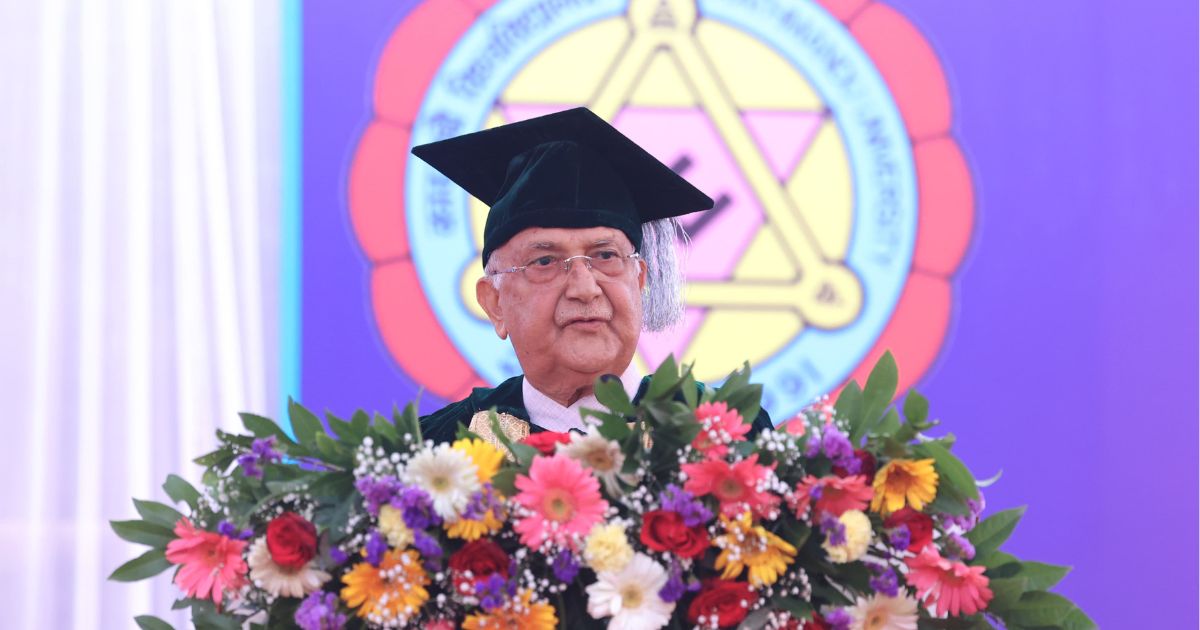 तोपसँग चक्कु लिएर लड्ने पुर्खाका सन्तान, अब इनोभेसनमा अग्रसर बनौं : प्रधानमन्त्री ओली
