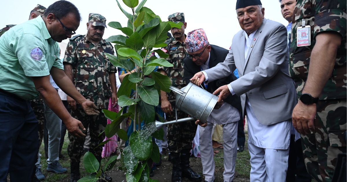 संस्थामा अनुशासन भए मात्रै चुरे संरक्षण प्रभावकारी हुन्छ : राष्ट्रपति