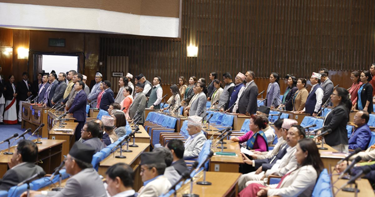 प्रतिनिधिसभाको बैठक बुधबार बस्ने गरी स्थगन