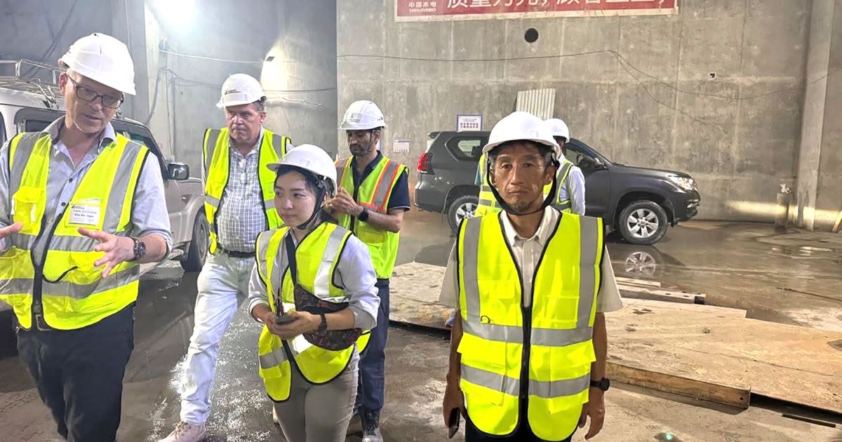 जाइका नेपाल प्रमुखको टोलीद्वारा तनहुँ जलविद्युत आयोजना निरीक्षण, २०८३ असारभित्र सक्ने लक्ष्य