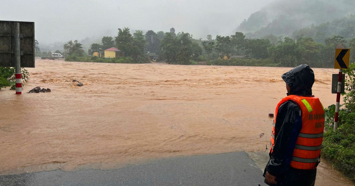 भियतनाममा आँधीबेहरी र वर्षाले ५ को मृत्यु, २ जना बेपत्ता