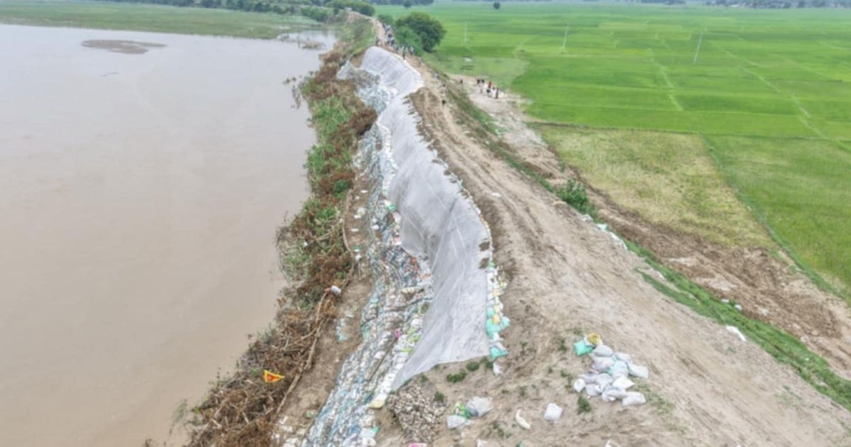 भक्ताखोला डाइभर्सन निर्माण भएसँगै राप्ती सोनारीका आधा दर्जन गाउँको डुबान र कटानको त्रास हट्यो