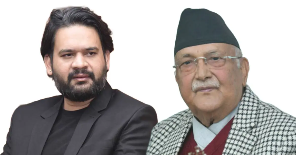 झापा ५ मा ओलीभन्दा बालेन तेब्बर मतले अगाडि