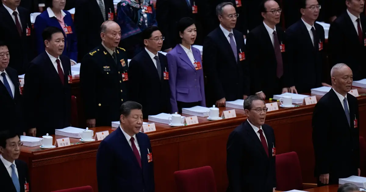 चीनले २०२६ का लागि आर्थिक वृद्धिदर लक्ष्य ४.५ प्रतिशतमा झार्‍यो