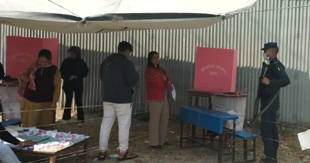 प्रतिनिधिसभा सदस्य निर्वाचन : मध्याह्न १२ बजेसम्म १८ प्रतिशत मतदान