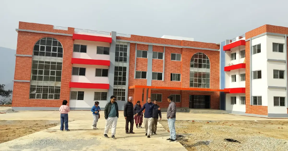 ९ करोड २ लाखको लागतमा फलेवास नगरपालिकाको ४२ कोठे सुविधासम्पन्न भवन निर्माण