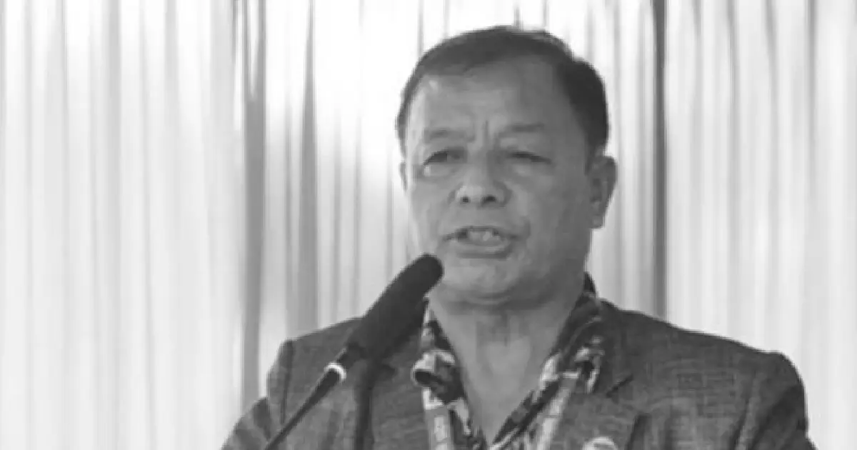 चुनावी समीक्षा बैठकमै ढलेका एमाले नेता कृष्ण थापाको निधन