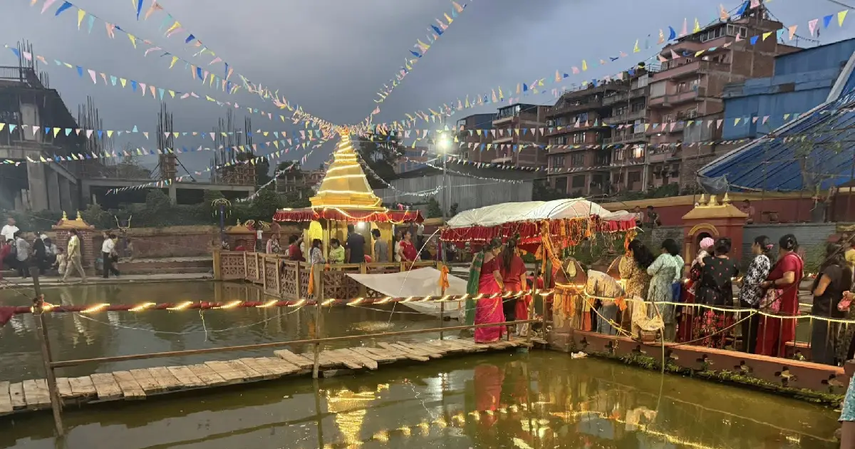 तीन सय वर्ष पुरानो मत्स्यनारायण मन्दिरमा एकमहिने मेला सकियो