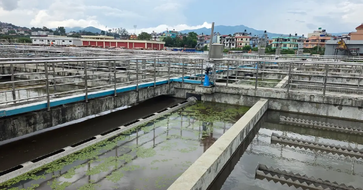 ललितपुरको धोबीघाट ढल प्रशोधन केन्द्र परीक्षण सञ्चालनमा, दैनिक ३ करोड ७२ लाख लिटर क्षमता