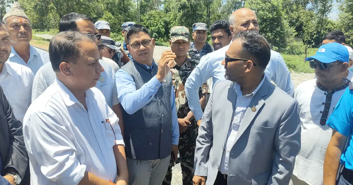 २३ वर्षदेखि बन्द मझगाउँ विमानस्थल पुनर्निर्माणमा देखिएका समस्या हल गर्ने पर्यटनमन्त्री पौडेलको प्रतिबद्धता
