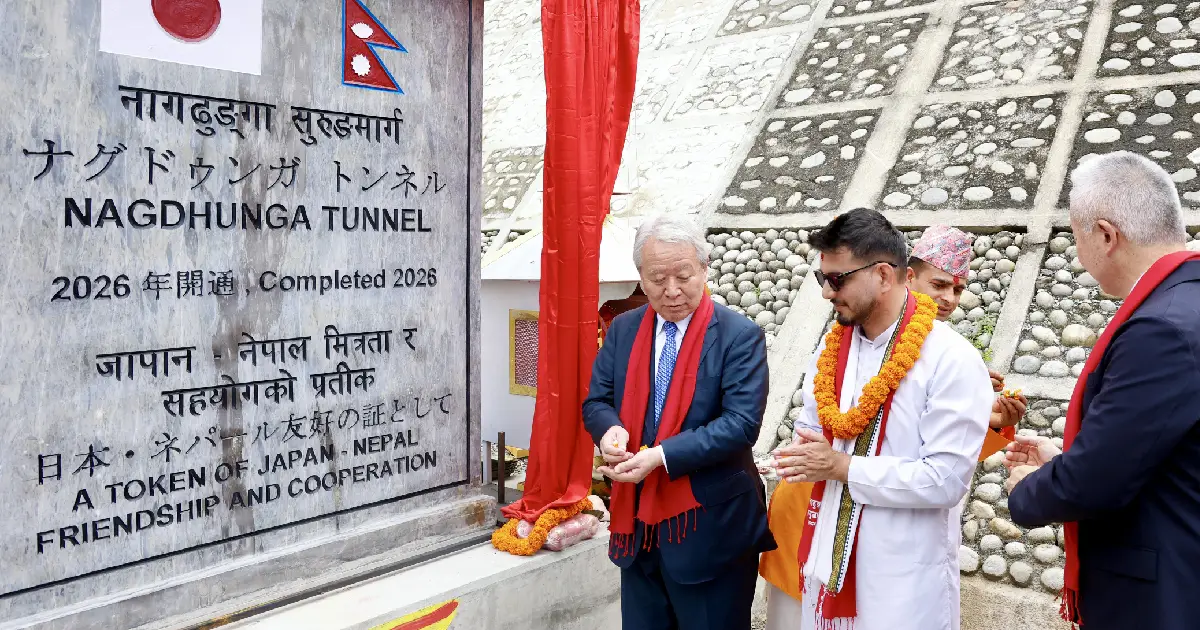 नागढुंगा सुरुङमार्ग सञ्चालनमा : २४ अर्बको लागत, ६० प्रतिशत सवारीले सुरुङ प्रयोग गर्ने अनुमान