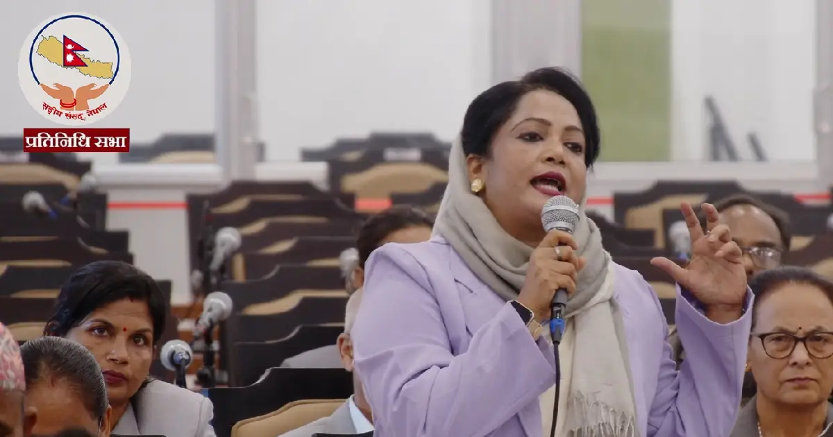 प्रमाण फेला नपरे विष्णु पौडेलको मानहानीको जिम्मेवारी सरकारले लिन्छ कि लिँदैन ? : साजिदा खातुन