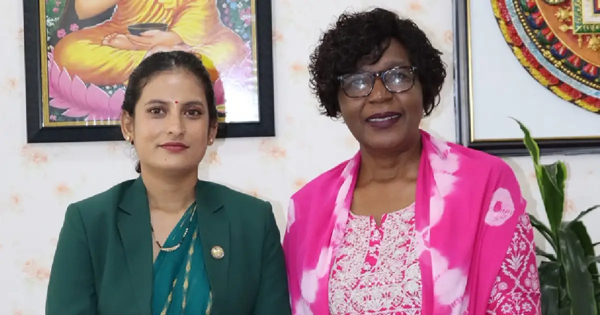 महिला तथा बालबालिकाको क्षेत्रमा सहकार्य बढाउन मन्त्री वादी र युनिसेफ प्रमुखबीच छलफल