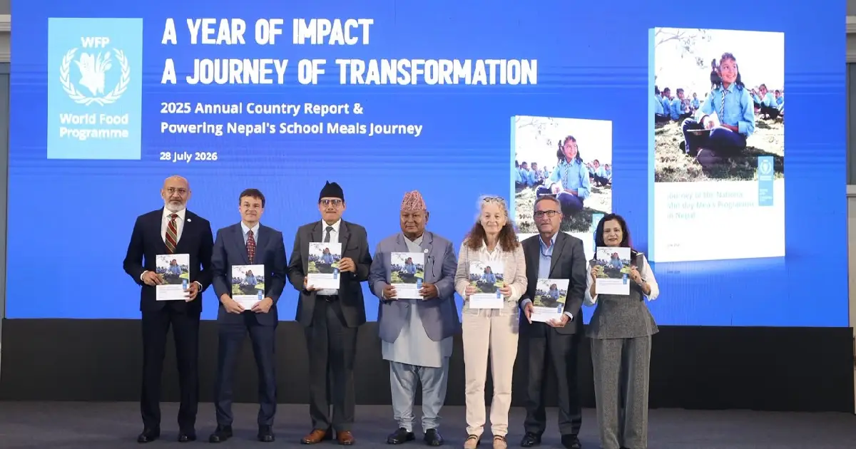 विद्यालयमा दिवा खाजा कार्यक्रमको वार्षिक प्रतिवेदन सार्वजनिक, ३० लाख बालबालिका लाभान्वित