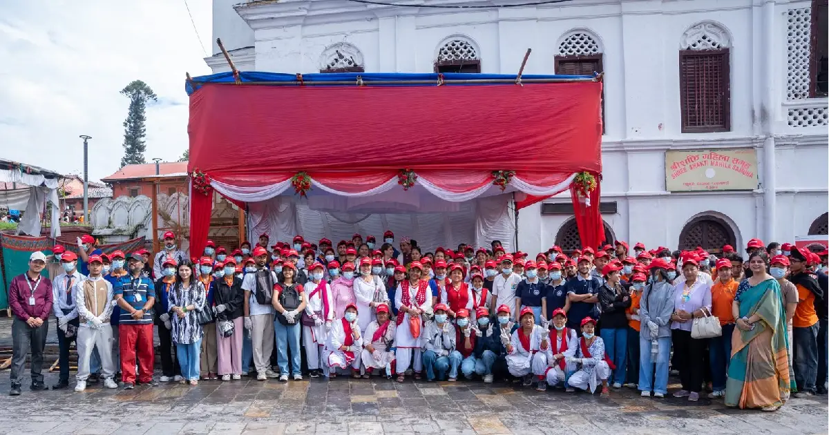 पशुपतिनाथ परिसरमा साउनभर सञ्चालित ‘सफा गरौँ’ अभियान सम्पन्न, ५०० भन्दा बढी स्वयंसेवक सहभागी