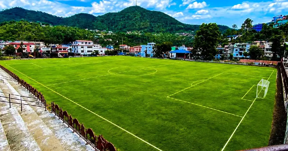 दुबो रोपेपछि चिटिक्क बन्यो गुल्मीको चिदीचौर खेल मैदान