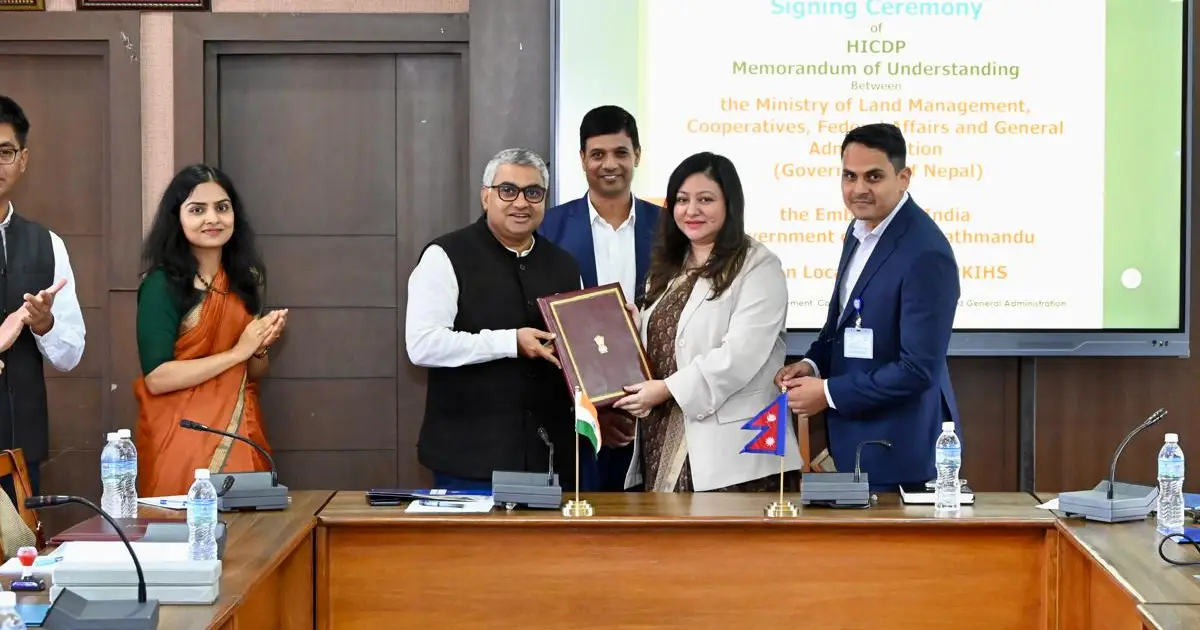 नेपालका शिक्षा, स्वास्थ्य र कृषि परियोजनाका लागि भारतद्वारा ८० करोडभन्दा बढी सहयोग