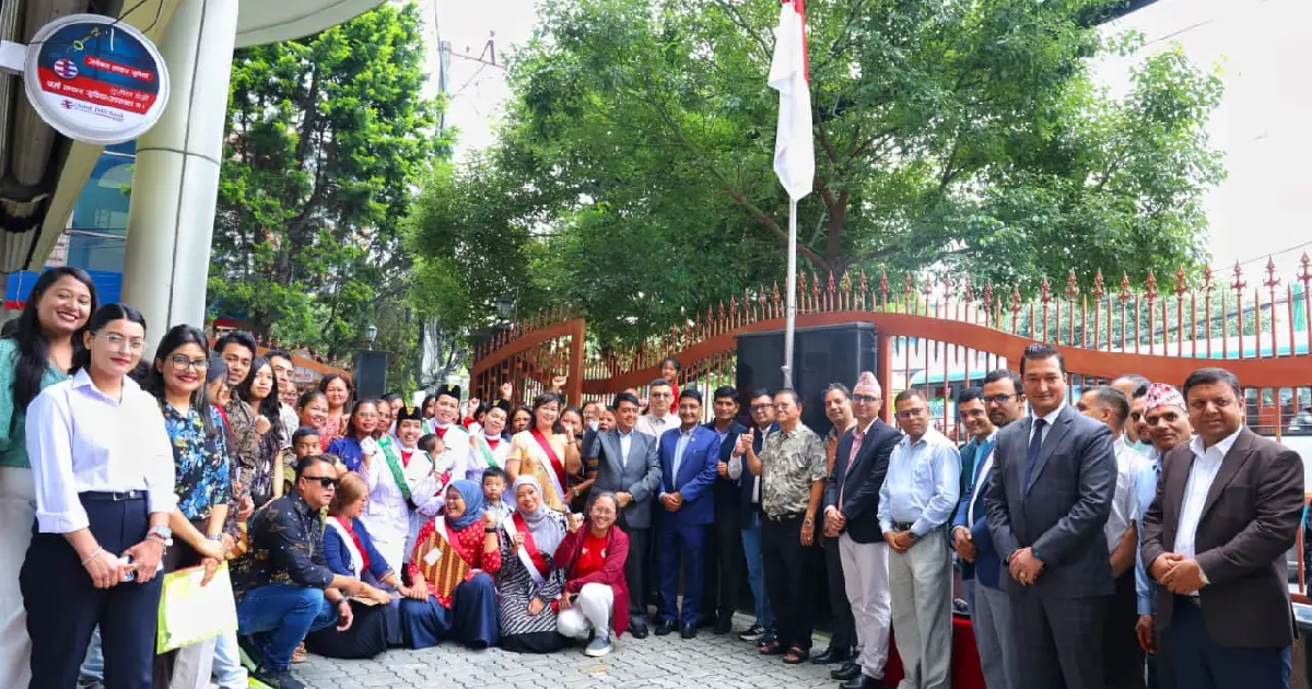 काठमाडौंमा फहराइयो इन्डोनेसियाको राष्ट्रिय झण्डा, ८१औँ स्वतन्त्रता दिवस मनाइयो