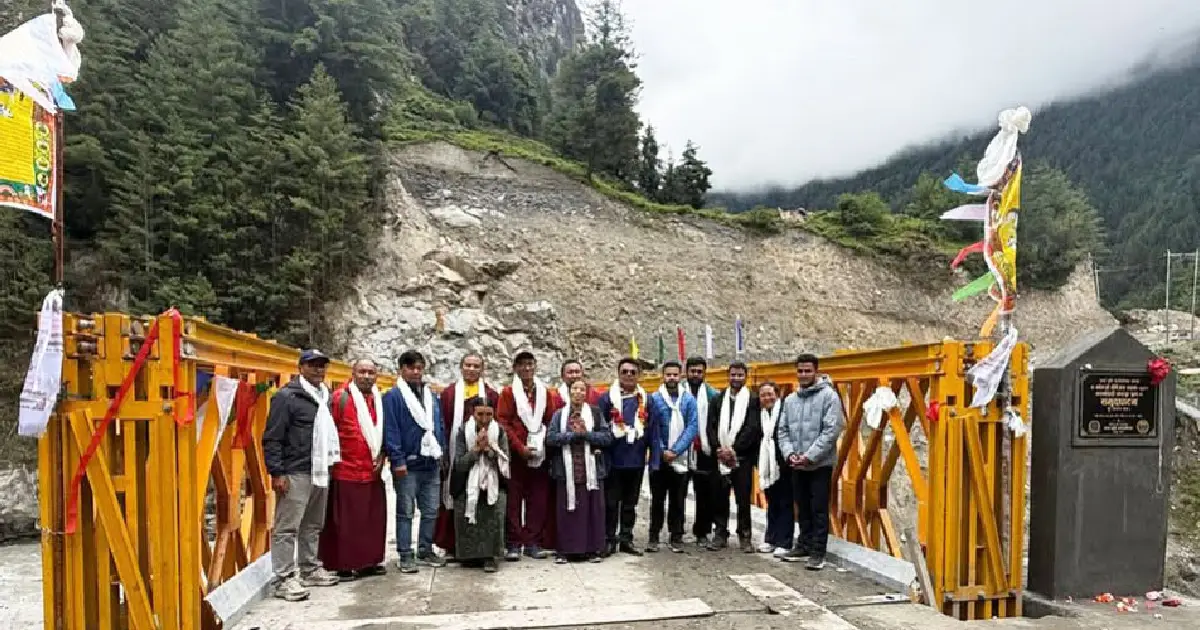 मनाङको मर्स्याङ्दी नदीमा ६ करोडको बेलिब्रिज निर्माण