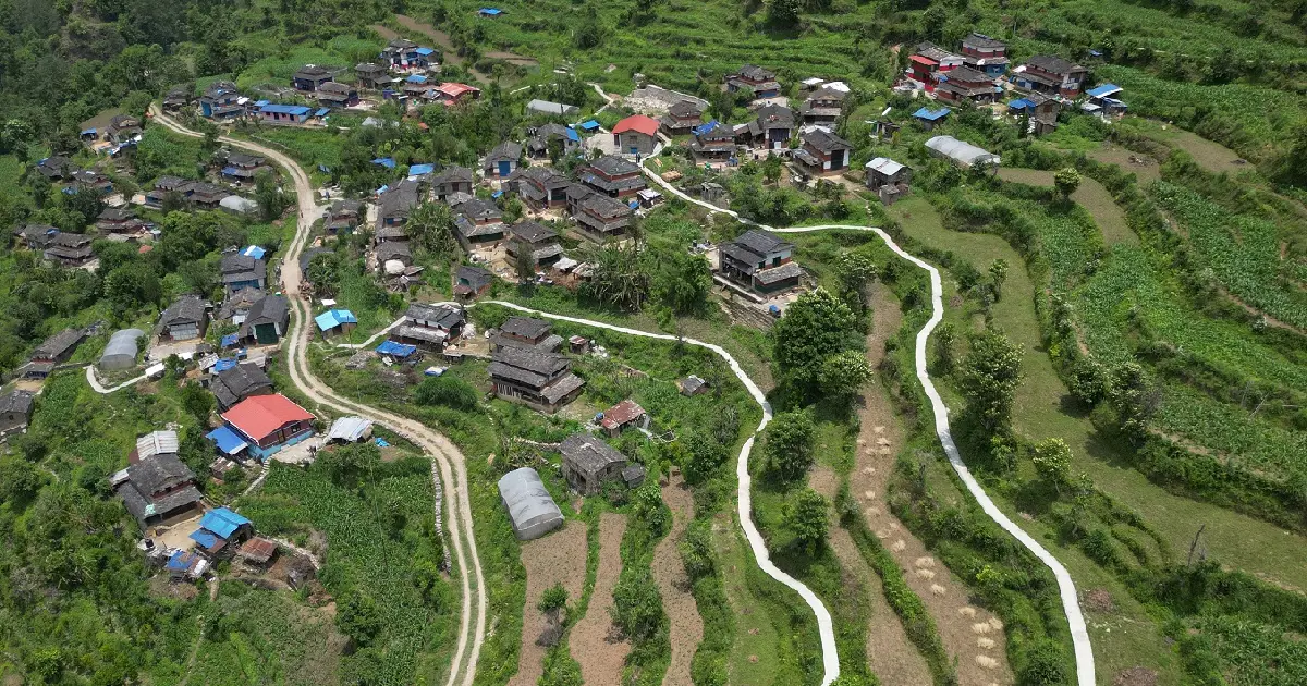 म्याग्दीमा १ करोड १० लाखको लागतमा साढे ४ किलोमिटर पदमार्ग निर्माण