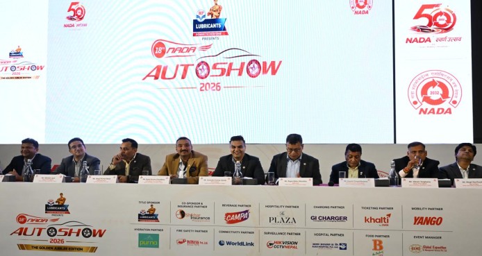 १८औँ नाडा अटो शोमा २०० भन्दा बढी स्टल, २ लाखले अवलोकन गर्ने अपेक्षा
