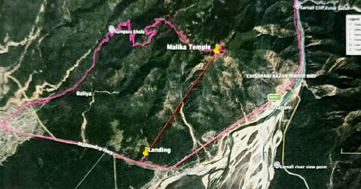 कैलालीमा प्याराग्लाइडिङ सम्भव : चुरेबाट उडेर तराईको फाँटमा अवतरण !