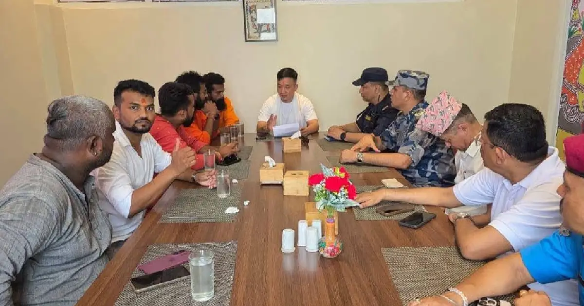 गृहमन्त्रीको उपस्थितिमा जनकपुरमा सहमति, हिन्दू मोर्चाका माग सम्बोधन गर्ने आश्वासनपछि आन्दोलन फिर्ता