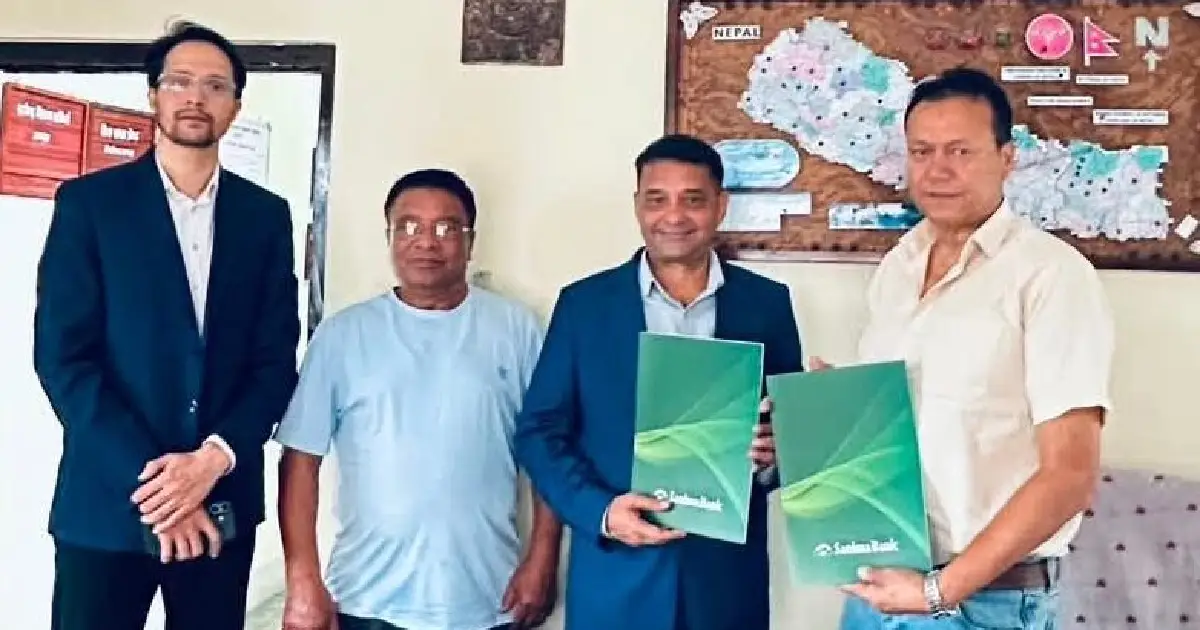 नागढुंगा सुरुङमार्गको शुल्क अब क्यूआरबाटै तिर्न सकिने, सानिमा बैंक र ट्रक व्यवसायी महासंघबीच सम्झौता