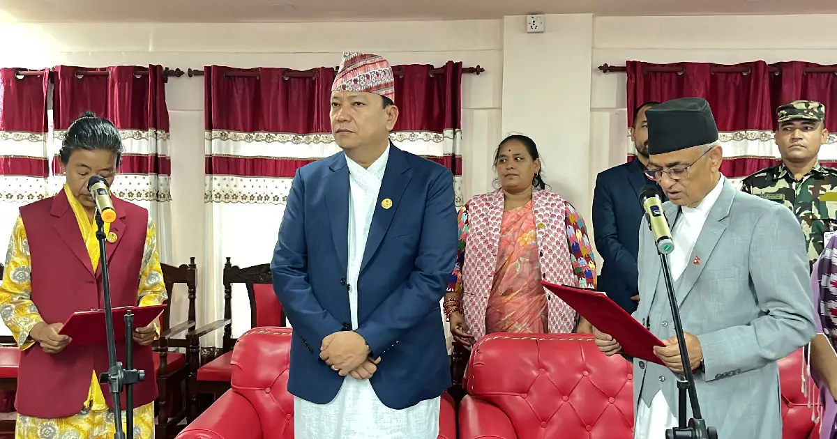 मुख्यमन्त्री किरण थापामगरद्वारा मन्त्रिपरिषद् विस्तार, नेकपाबाट रमा आलेमगर मन्त्री बनिन्