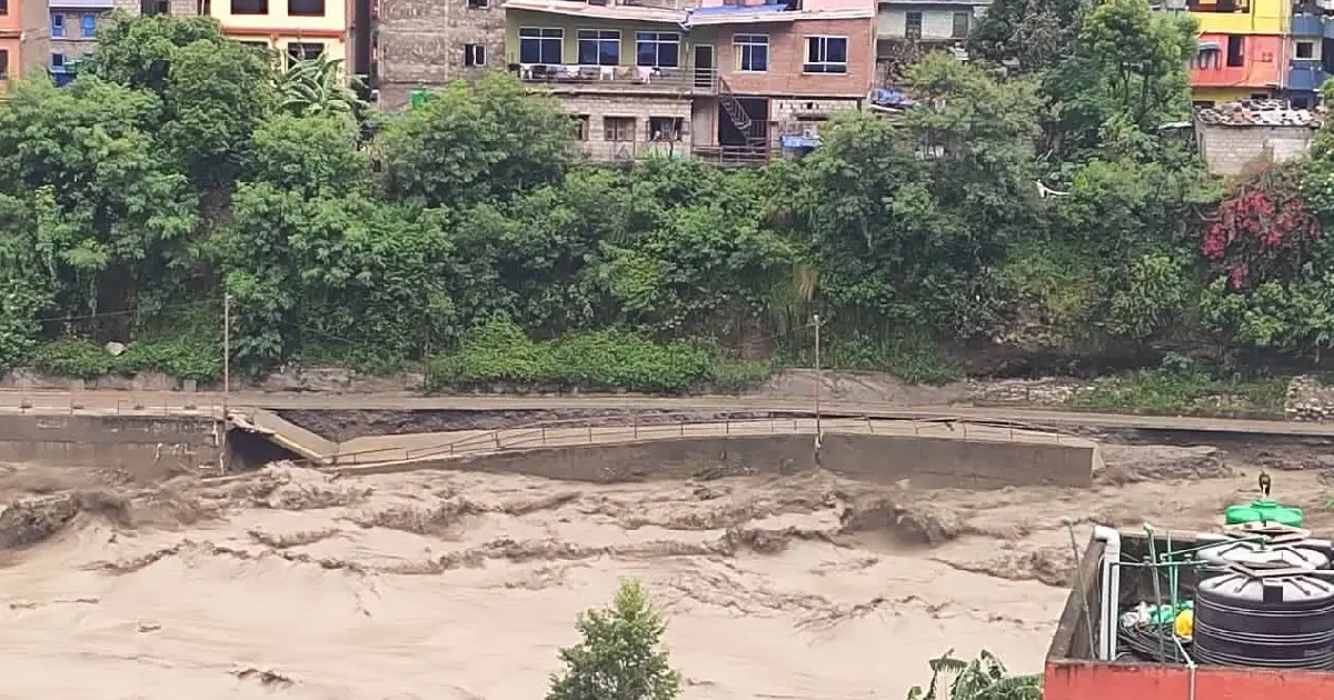 कालीगण्डकीको बाढीले म्याग्दीको बेनी बजारमा कटान सुरु, तटबन्ध भत्कियो