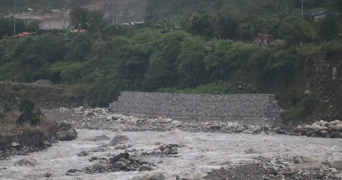 कालीगण्डकीको कटानबाट म्याग्दीको घराप बस्ती सुरक्षित