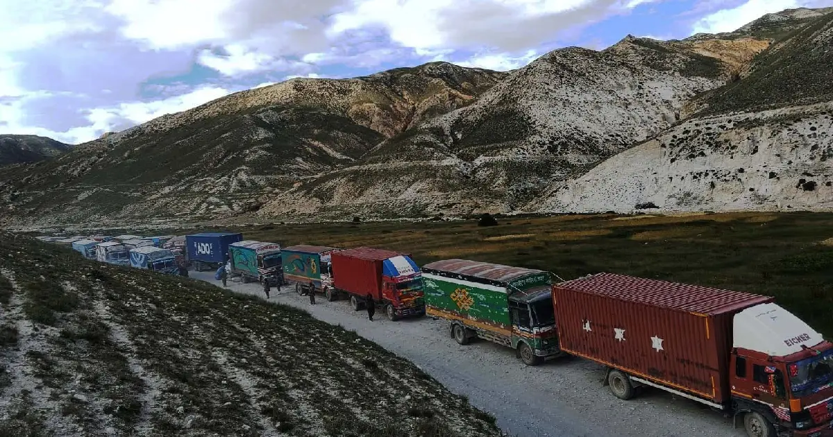 तातोपानी र रसुवागढी बन्द भएपछि चम्कियो कोरला नाका, लक्ष्यभन्दा बढी राजस्व उठ्ने अनुमान