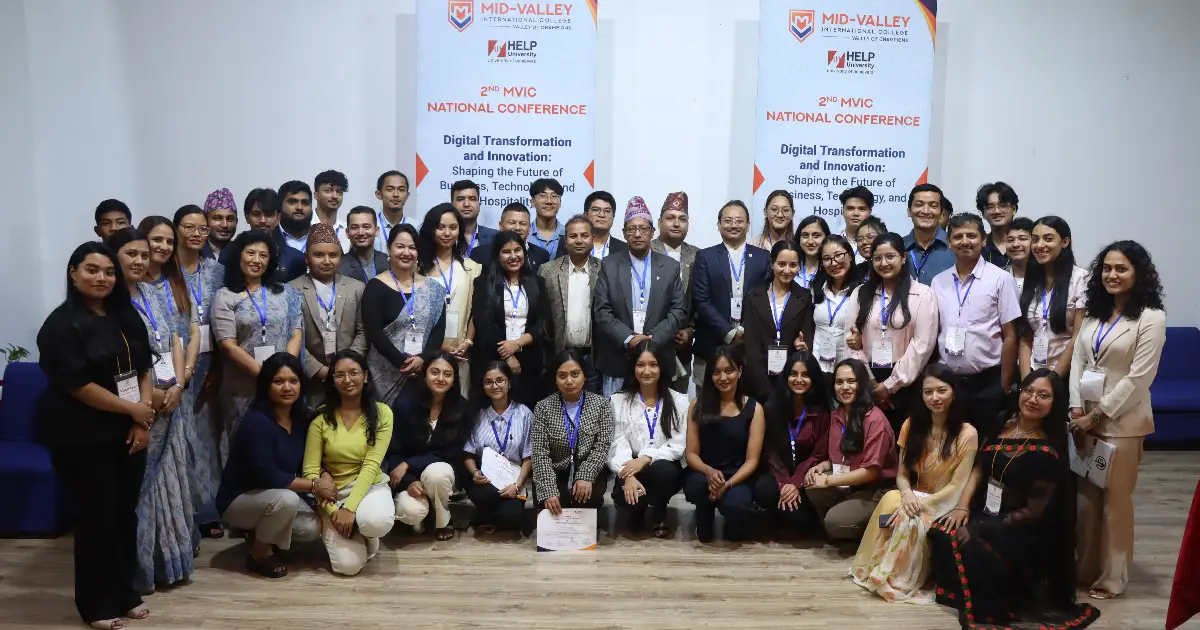 डिजिटल रूपान्तरण र नवप्रवर्तनमा केन्द्रित मिड भ्याली कलेजको दोस्रो राष्ट्रिय सम्मेलन सम्पन्न