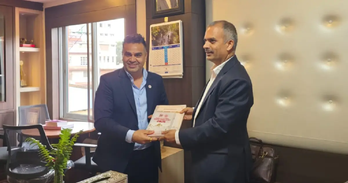 रसुवाको बाढीले अटोमोबाइल क्षेत्रमा पुर्‍याएको क्षतिबारे नाडा प्रतिनिधिमण्डलद्वारा भन्सार विभागसँग छलफल