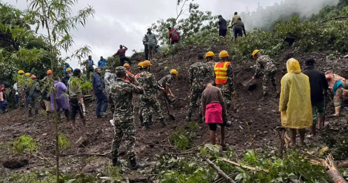 पाल्पामा पहिरोमा परी मृत्यु हुनेको संख्या पाँच पुग्यो, बेपत्ता भएकाहरूको शव भेटियो