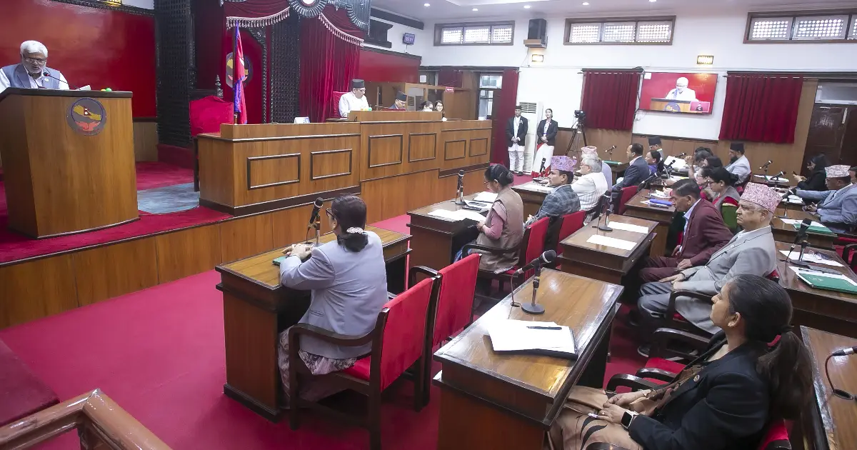 राष्ट्रियसभाको विशेष समय : भोटेकोशी बाढीपीडितलाई राहतसँगै रोजगारी र सहुलियतपूर्ण ऋण दिन माग