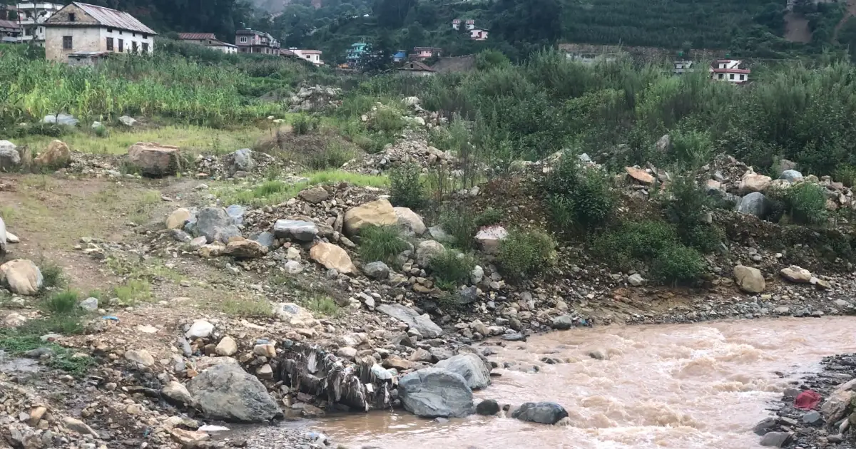 नल्लु बाढीको दुई वर्ष : वर्षा हुनेबित्तिकै टीकाभैरववासीको मनमा ब्युँझिन्छ पुरानो त्रास