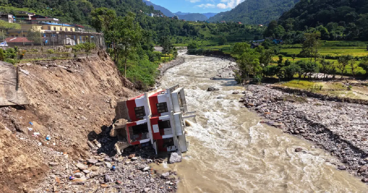 गलकोटमा बाढी, पहिरो र हुरीले ६३ घरमा पूर्ण क्षति, सिँचाइ संरचनामा पनि ठूलो नोक्सानी