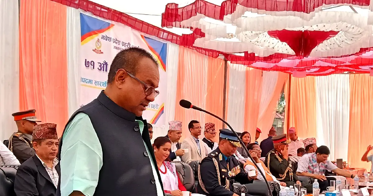 बदलिँदो अपराध नियन्त्रणका लागि प्रहरी नागरिकमैत्री हुनुपर्छ : मुख्यमन्त्री यादव