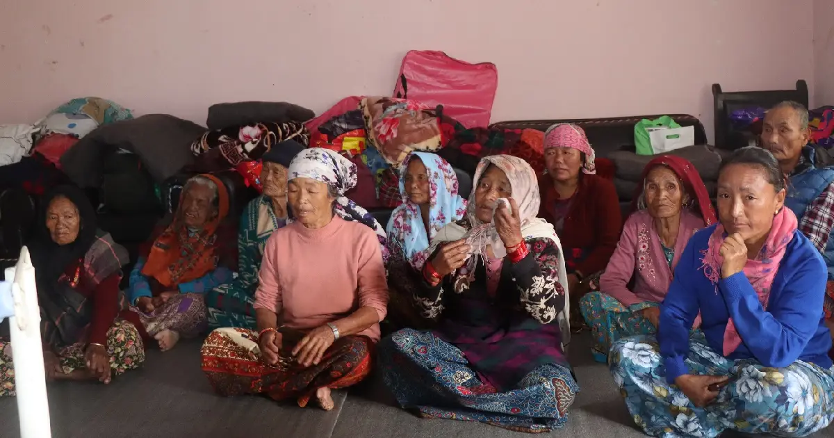 पहिरोले घेरिएको पाउद्धार : ९४ विस्थापित आश्रयस्थलमा, गाउँ फर्किने टुंगो छैन
