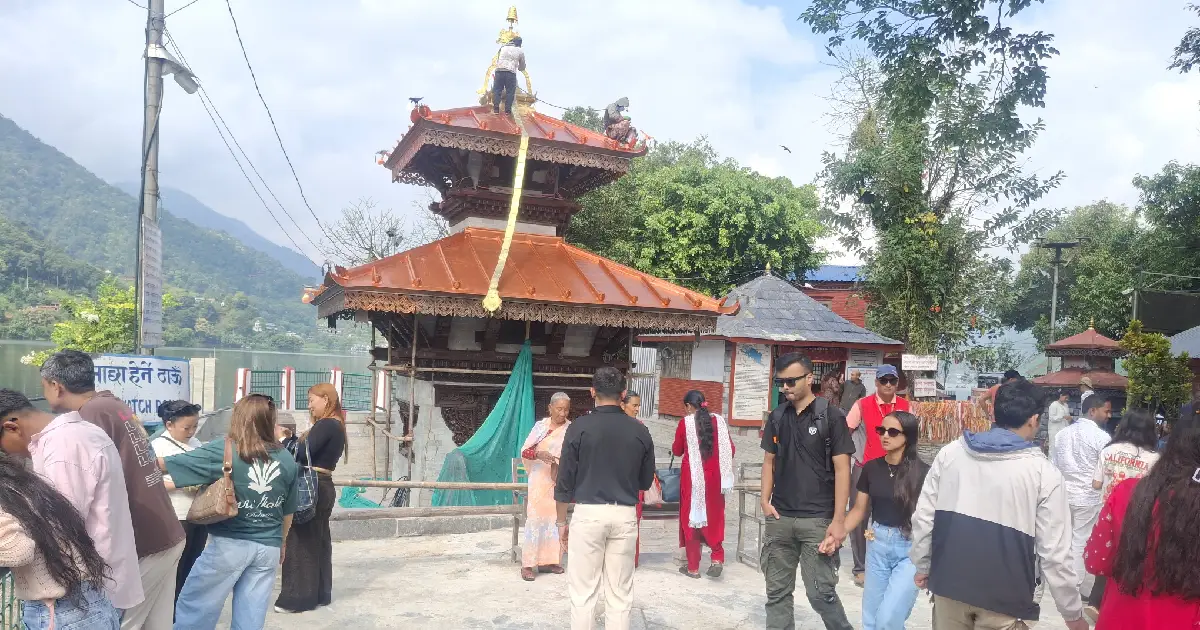 पोखराको तालबाराही मन्दिरको पुनर्निर्माण सम्पन्न, घटस्थापनादेखि भक्तजनका लागि खुला हुने